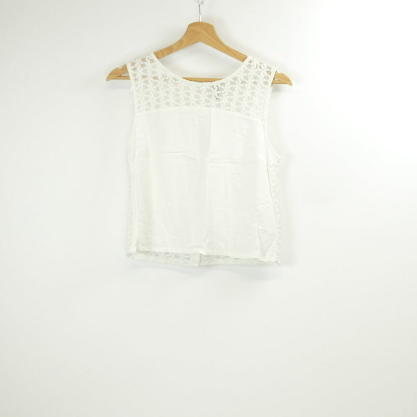 Weisse Bluse, Gr. 38, H&M